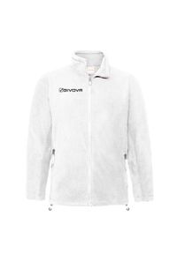 Bluza polarowa Givova Alaska biała, S. Kolor: czarny, biały, wielokolorowy. Materiał: polar. Sport: fitness