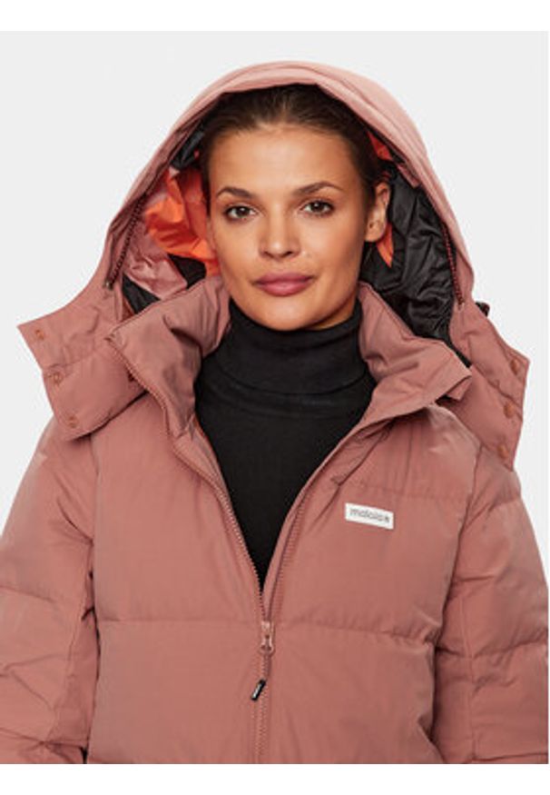 Maloja Kurtka puchowa Bormiom 34183-1-8583 Różowy Regular Fit. Kolor: różowy. Materiał: puch, syntetyk