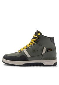Lacoste Sneakersy T-Clip Winter Mid 746SMA0086 Khaki. Kolor: brązowy