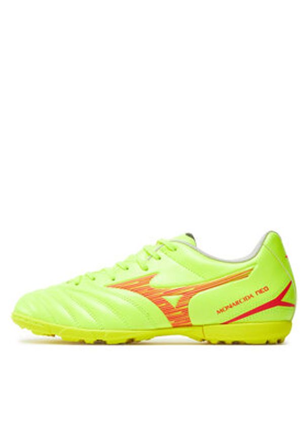 Mizuno Buty do piłki nożnej Monarcida Neo Iii Select As P1GD2425 Żółty. Kolor: żółty. Materiał: skóra