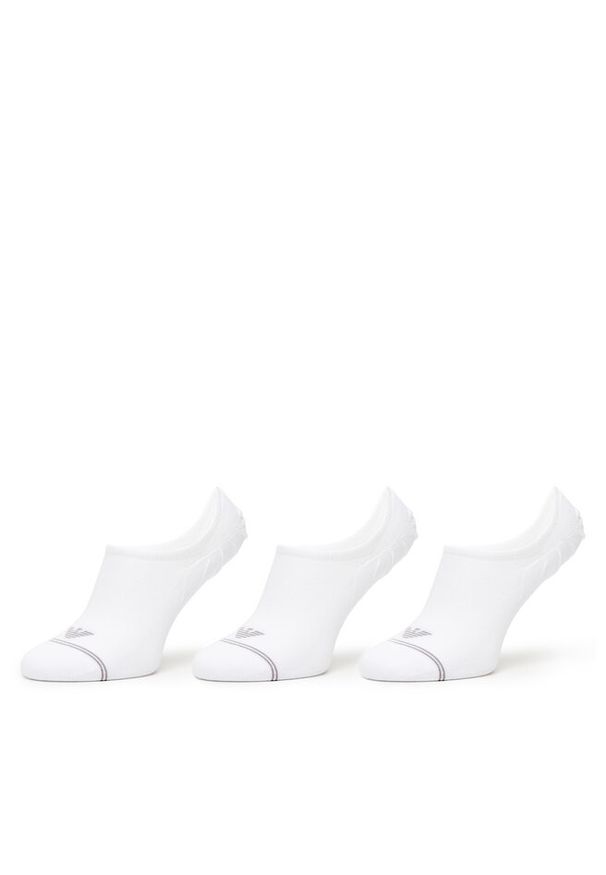 Skarpety krótkie Emporio Armani Underwear. Kolor: biały
