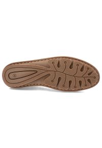 Złote Baleriny Ravini Wygodne Obuwie Damskie. Okazja: na co dzień. Kolor: złoty. Szerokość cholewki: normalna. Styl: casual, elegancki #4