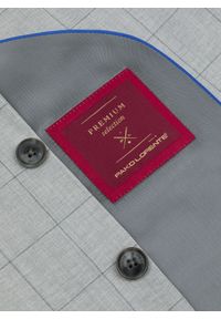 Pako Lorente - PAKO LORENTE – Szara wełniana marynarka garniturowa w kratę. Okazja: na komunię, na ślub cywilny, na wesele. Kolor: szary. Materiał: wełna. Styl: elegancki, klasyczny #4