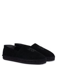 Hugo - HUGO Espadryle Sannes Slon SD 50563325 Czarny. Kolor: czarny. Materiał: zamsz, skóra #5