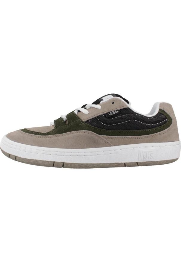 Tenisówki Vans Model Speed Kolor Zielony. Kolor: zielony. Materiał: tkanina, skóra