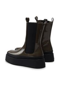 DeeZee Botki ZALY21025-8 Zielony. Kolor: zielony. Materiał: skóra #3