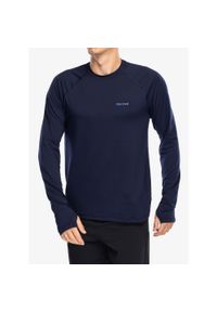 Bluza bez kaptura męska Marmot Windridge LS. Typ kołnierza: bez kaptura. Kolor: niebieski