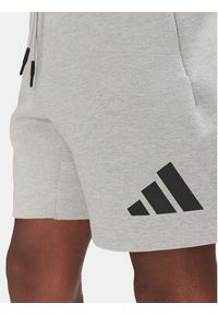 Adidas - adidas Szorty sportowe Z.N.E. JJ4892 Szary Regular Fit. Kolor: szary. Materiał: bawełna. Styl: sportowy #4