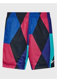 Reebok Szorty sportowe City League HG0159 Niebieski Relaxed Fit. Kolor: niebieski. Materiał: syntetyk. Styl: sportowy