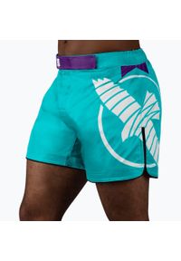HAYABUSA - Spodenki treningowe męskie Hayabusa Icon Mid-Thigh MMA. Kolor: niebieski