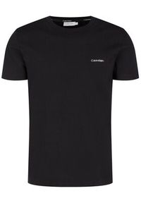 Calvin Klein T-Shirt Chest Logo K10K104062 Czarny Regular Fit. Kolor: czarny. Materiał: bawełna #3