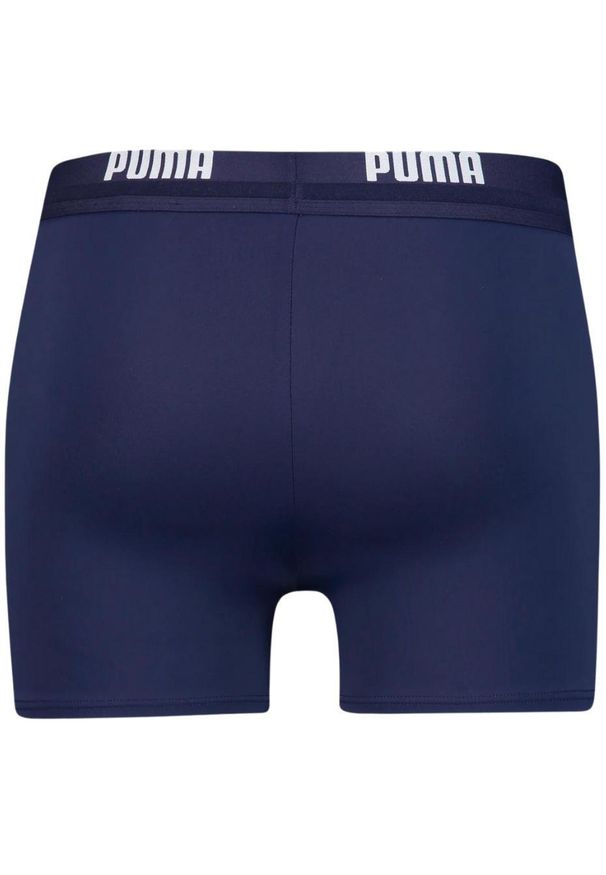 Spodenki kąpielowe męskie Puma Swim Men Logo Swim Trunk. Kolor: niebieski