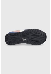 Pepe Jeans sneakersy dziecięce kolor granatowy. Nosek buta: okrągły. Zapięcie: sznurówki. Kolor: niebieski. Materiał: guma #3