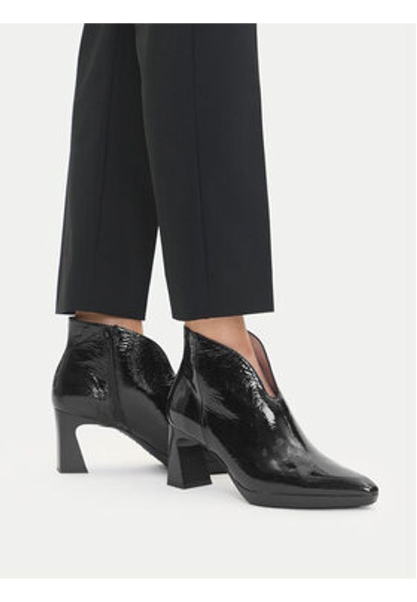 Hispanitas Botki HI254270 Czarny. Kolor: czarny. Materiał: skóra
