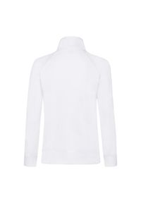 FRUIT OF THE LOOM - Kurtka Dresowa Premium Dla Pań I Panów. Kolor: biały. Materiał: dresówka