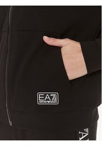 EA7 Emporio Armani Bluza 3DTM19 TJKWZ 1200 Czarny Regular Fit. Kolor: czarny. Materiał: syntetyk