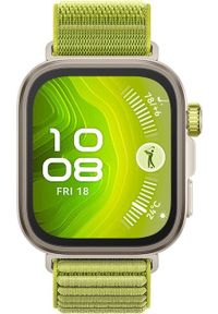 HUAWEI - Huawei Watch FIT4 Pro, 3D Woven Žalias Strap, Titanium Body, Seiya-B29