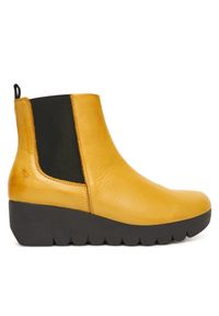 Botki Fly London. Kolor: żółty #1