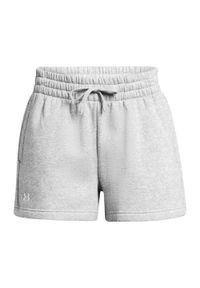 Spodenki treningowe damskie Under Armour Rival Fleece. Kolor: szary, beżowy. Sport: fitness #1