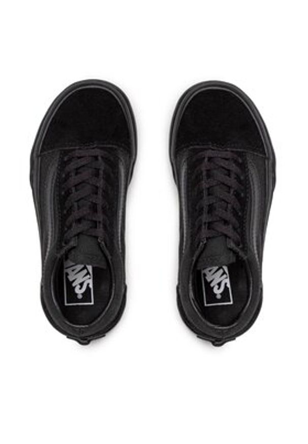 Vans Tenisówki Old Skool VN000W9TENR Czarny. Kolor: czarny. Materiał: materiał