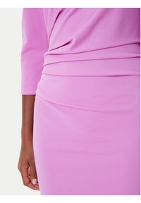 Rinascimento Sukienka koktajlowa CFC0126154003 Różowy Slim Fit. Kolor: różowy. Materiał: syntetyk. Styl: wizytowy #3