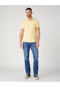 Wrangler - WRANGLER GREENSBORO MĘSKIE SPODNIE JEANSOWE SMOKE SEA W15QYLZ71 112330503