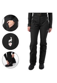 Aulp - Spodnie narciarskie damskie AULP VIZUV. Kolor: czarny. Sezon: zima. Sport: narciarstwo #1