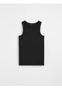 Sinsay - Tank top - czarny. Kolor: czarny #1