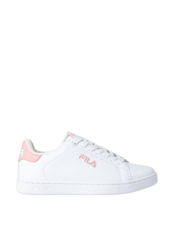 Buty damskie Fila Courtbay. Okazja: na co dzień. Kolor: różowy, biały, wielokolorowy. Sport: turystyka piesza
