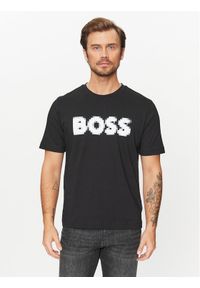 BOSS - Boss T-Shirt Tedigitallogo 50503542 Czarny Regular Fit. Kolor: czarny. Materiał: bawełna #1