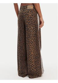 Adidas - adidas Jeansy KA2680 Brązowy Loose Fit. Kolor: brązowy #5