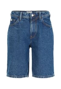 Tom Tailor Denim Szorty jeansowe 1035518 Granatowy Slim Fit. Kolor: niebieski. Materiał: bawełna #4