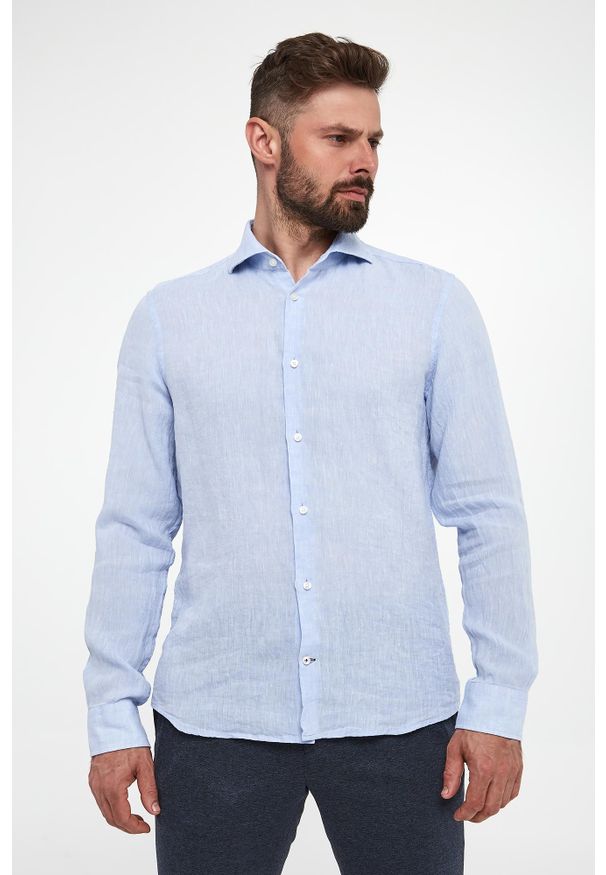 Koszula męska lniana Pai-W JOOP!. Materiał: len