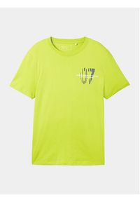 Tom Tailor Denim T-Shirt 1040838 Zielony Regular Fit. Kolor: zielony. Materiał: bawełna #5