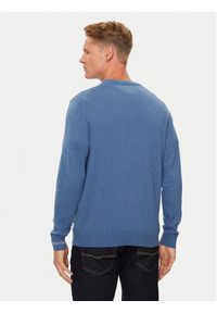 Pepe Jeans Sweter New Andre PM702469 Niebieski Regular Fit. Kolor: niebieski. Materiał: bawełna