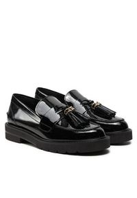 Stuart Weitzman Loafersy Parker Lft Tassel Lf SI706 Czarny. Kolor: czarny. Materiał: skóra #4