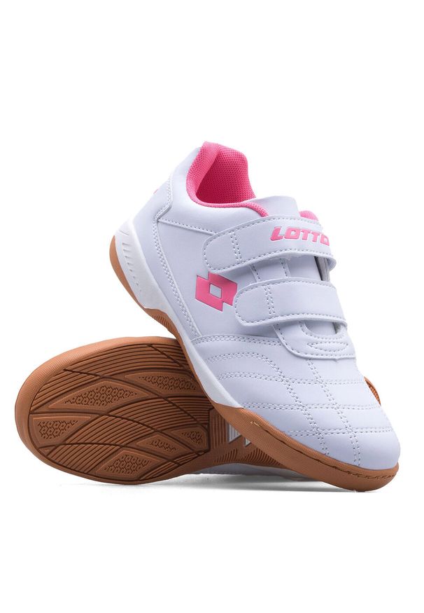 Buty halowe dla dzieci LOTTO PACER K. Kolor: biały, brązowy, różowy, wielokolorowy