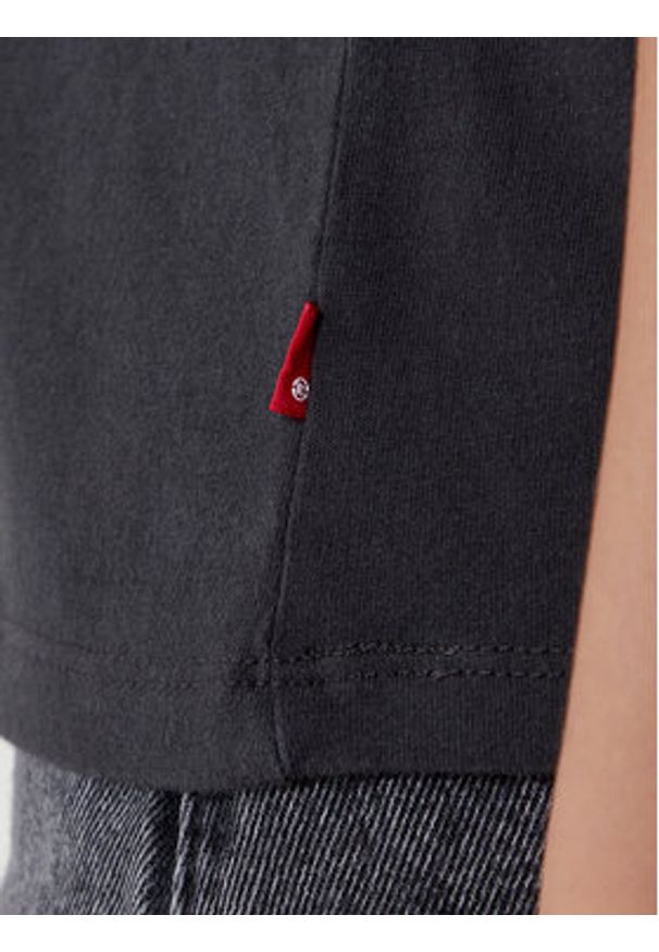 Levi's® T-Shirt The Perfect 17369-3309 Czarny Standard Fit. Kolor: czarny. Materiał: bawełna