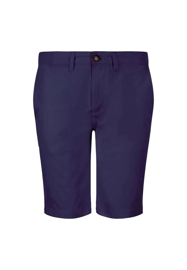 SOL'S - Męskie Spodenki Jasper Casual Shorts. Kolor: niebieski. Sport: turystyka piesza