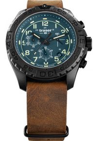Zegarek Traser Zegarek męski Traser TS-109049 brązowy. Kolor: brązowy #1