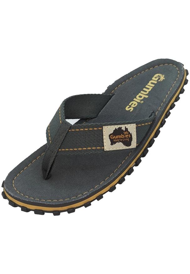 Gumbies - Japonki GUMBIES ISLANDER FLIP-FLOPS UNISEX. Kolor: szary. Sport: pływanie, fitness