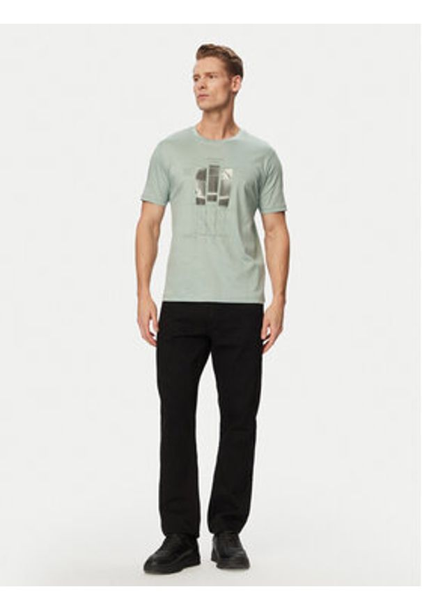 BOSS T-Shirt PS Spirit70 Grx 50559811 Zielony Regular Fit. Kolor: zielony. Materiał: bawełna