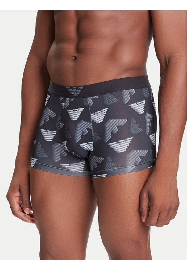 Emporio Armani Underwear Bokserki EM000232 AF14997 FC072 Czarny. Kolor: czarny. Materiał: syntetyk
