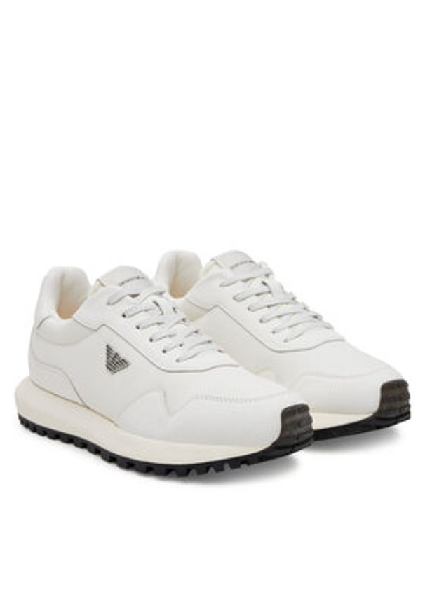 Emporio Armani Sneakersy X4X630 XN877 M801 Biały. Kolor: biały. Materiał: materiał