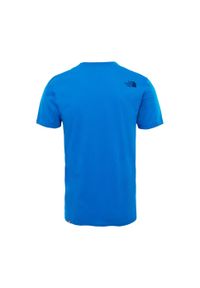 Koszulka The North Face M Simple Dome Tee męska. Kolor: niebieski