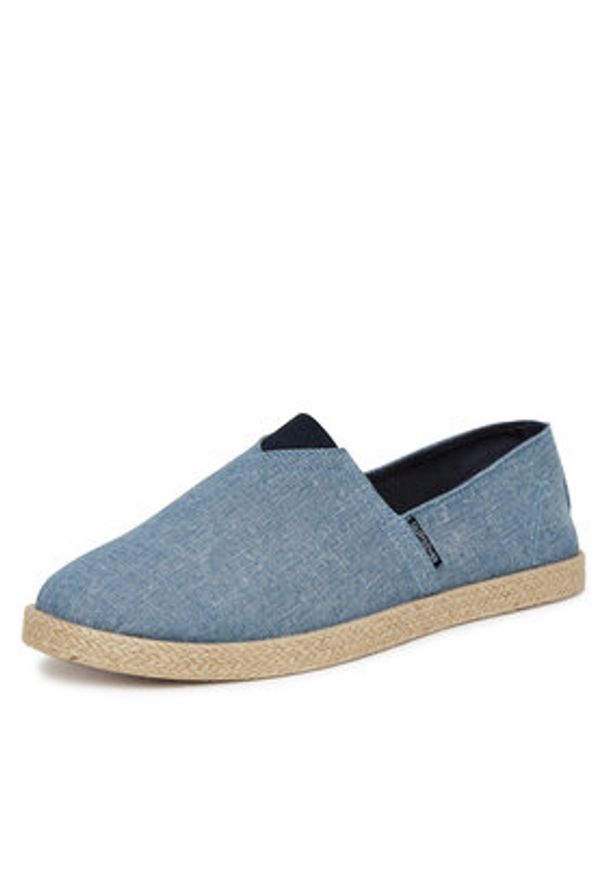 Quiksilver Espadryle WAVESTRIDE-01 Niebieski. Kolor: niebieski. Materiał: materiał