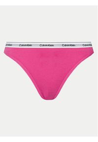 Calvin Klein Underwear Komplet 5 par stringów 000QD5221E Kolorowy. Materiał: bawełna. Wzór: kolorowy #10