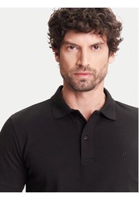 Pierre Cardin Polo C5 21354.2110 Czarny Regular Fit. Typ kołnierza: polo. Kolor: czarny. Materiał: bawełna #5
