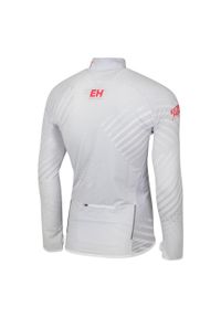 Bluza męska do biegania rozpinana EXTREME HOBBY POLSKA PRIME. Kolor: biały. Materiał: poliester, elastan. Sezon: jesień, wiosna. Sport: bieganie
