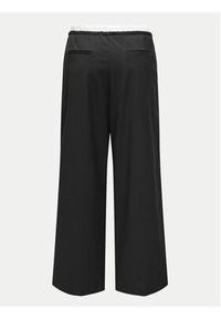 only - ONLY Spodnie materiałowe Tille 15338509 Czarny Straight Fit. Kolor: czarny. Materiał: wiskoza #3